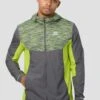 Trail Windbreaker - Lime/Grey