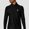 Charge 1/4 Zip - Black -MONTIREX CLOHTING SALE 1 4Zip Black CloseFront1