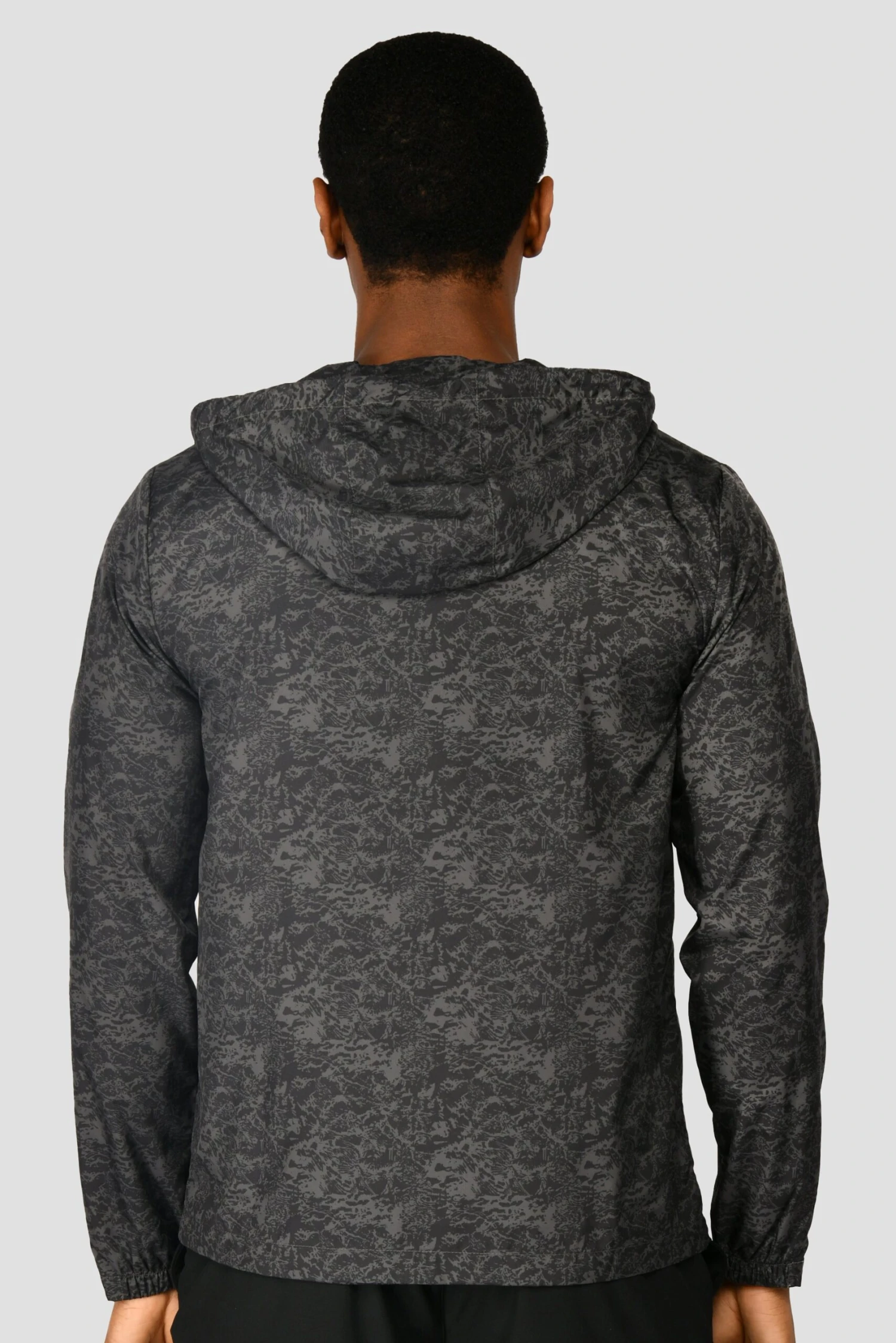 Alto Printed Jacket - Jet Grey/Black Alto Printed Jacket - Jet Grey/Black -MONTIREX CLOHTING SALE ALTO PRINTED JACKET BLACK JET GREY close back scaled