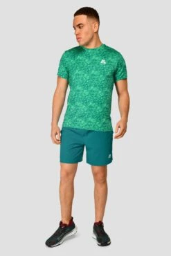 Alto Printed T-Shirt - Mountain Meadow/Deep Sea 4 Alto Printed T-Shirt - Mountain Meadow/Deep Sea -MONTIREX CLOHTING SALE ALTO PRINTED TEE MOUNTAIN MEADOW DEEP SEA front