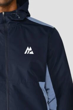 Atmos Wind Jacket - Midnight Blue/Steel Blue -MONTIREX CLOHTING SALE ATMOSWINDJACKET MIDNIGHTBLUE STEELBLUE close