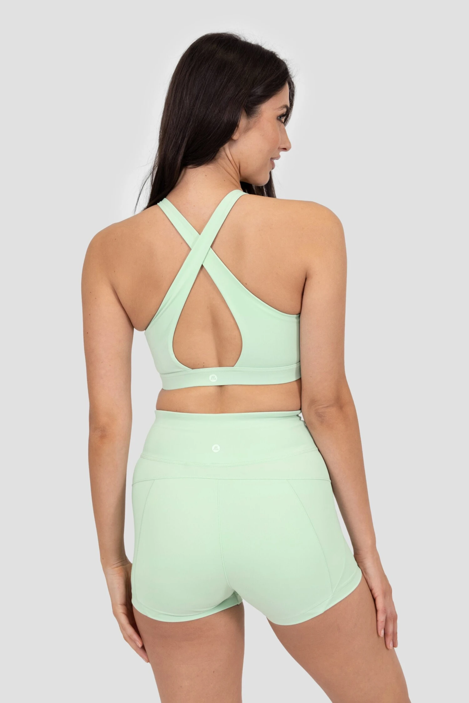 Aura Bra - Sea Foam Aura Bra - Sea Foam -MONTIREX CLOHTING SALE AURA BRA BIRDS EGG GREEN Close Back scaled
