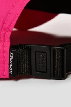 AP1 Tech Cap - Shocking Pink/White/Midnight Blue -MONTIREX CLOHTING SALE Ap1 Tech Cap Shocking Pink White Midnight Blue backdetail