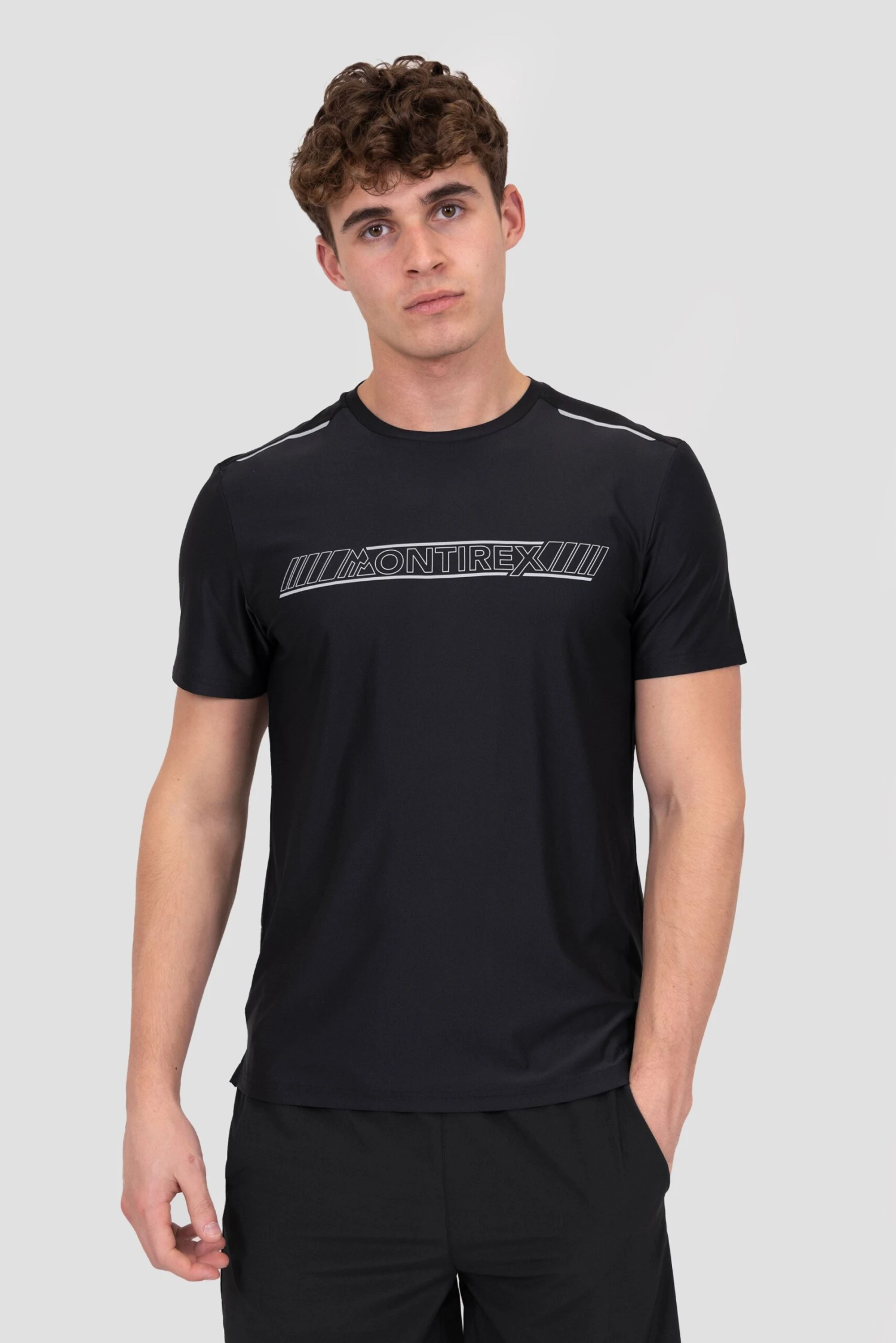 Beta T-Shirt - Black/Asphalt Beta T-Shirt - Black/Asphalt -MONTIREX CLOHTING SALE BETA T SHIRT BLACK BEAUTY ASPHALT 1 scaled