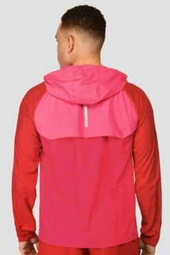 Breeze Windbreaker - Burgundy/Rouge/Hibiscus 3 Breeze Windbreaker - Burgundy/Rouge/Hibiscus -MONTIREX CLOHTING SALE BREEZE WINDBREAKER BURGUNDY ROUGE HIBISCUS close back