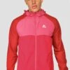 Breeze Windbreaker - Burgundy/Rouge/Hibiscus -MONTIREX CLOHTING SALE BREEZE WINDBREAKER BURGUNDY ROUGE HIBISCUS close front