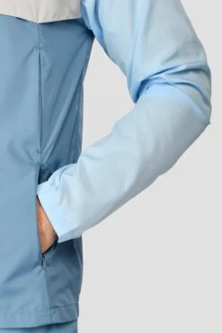 Breeze Windbreaker - Moonstone/Light Smoke Grey/Steel Blue 7 Breeze Windbreaker - Moonstone/Light Smoke Grey/Steel Blue -MONTIREX CLOHTING SALE BREEZE WINDBREAKER MOONSTONE LT SMOKE GREY STEEL BLUE sleeve detail