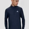 Charge 2.0 1/4 Zip - Midnight Blue 1 Charge 2.0 1/4 Zip - Midnight Blue -MONTIREX CLOHTING SALE CHARGE 2.0 1 4 ZIP BLACK IRIS close front
