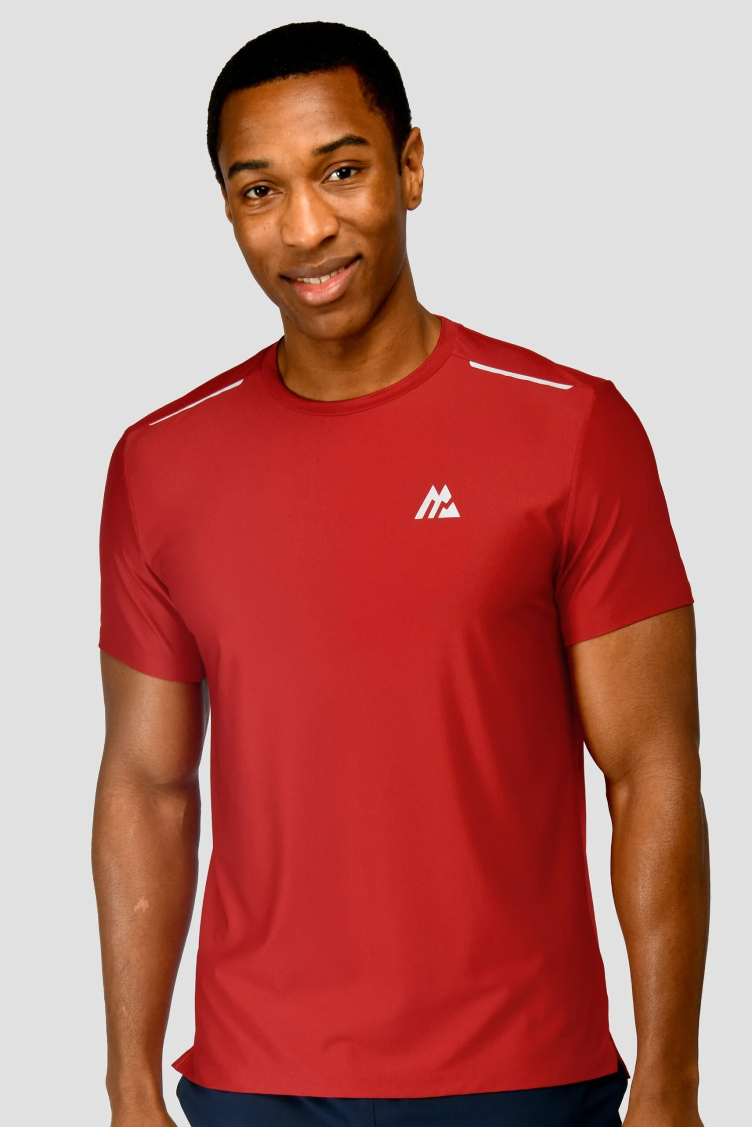 Charge T-Shirt - Burgundy Charge T-Shirt - Burgundy -MONTIREX CLOHTING SALE CHARGE TEE BURGUNDY close frontt scaled