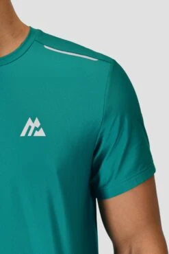 Charge T-Shirt - Deep Sea -MONTIREX CLOHTING SALE CHARGE TEE DEEP SEA logo detail