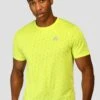 Crux Knit T-Shirt - Lime Frost 1 Crux Knit T-Shirt - Lime Frost -MONTIREX CLOHTING SALE CRUX KNIT TEE LIME FROST close front