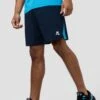 Cube Short - Midnight Blue/Maya Blue 1 Cube Short - Midnight Blue/Maya Blue -MONTIREX CLOHTING SALE CUBE SHORT BLACK IRIS ATMOIC BLUE LOGO SIDE