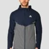 Curve 2.0 Jacket - Midnight Blue/Dark Slate Grey 2 Curve 2.0 Jacket - Midnight Blue/Dark Slate Grey -MONTIREX CLOHTING SALE CURVE 2.0 JACKET MIDNIGHTBLUE SLATEGREY FRONT 1