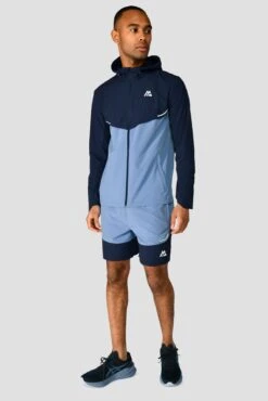 Curve 2.0 Short - Midnight Blue/Steel Blue -MONTIREX CLOHTING SALE CURVE 2.0 SHORT MIDNIGHT BLUE SLATE GREY full front