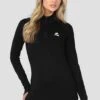 Draft 1/4 Zip - Black 2 Draft 1/4 Zip - Black -MONTIREX CLOHTING SALE DRAFT 1 4 ZIP BLACK BEAUTY CF