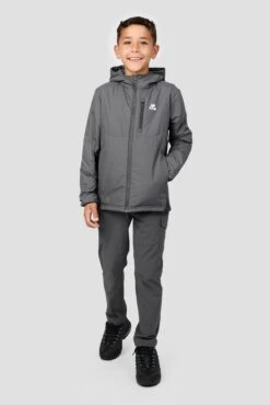 Boys Cache Jacket - Cement Grey/Asphalt -MONTIREX CLOHTING SALE EOUdDr6amJNRRrk1GBXPVk0HGJGOTfO0sp6mwqqLvNE