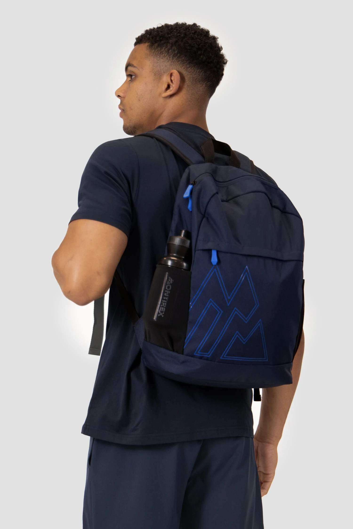 Essential Backpack - Midnight Blue/Neon Blue Essential Backpack - Midnight Blue/Neon Blue -MONTIREX CLOHTING SALE ESSENTIAL BACKPACK BLUE 1 scaled