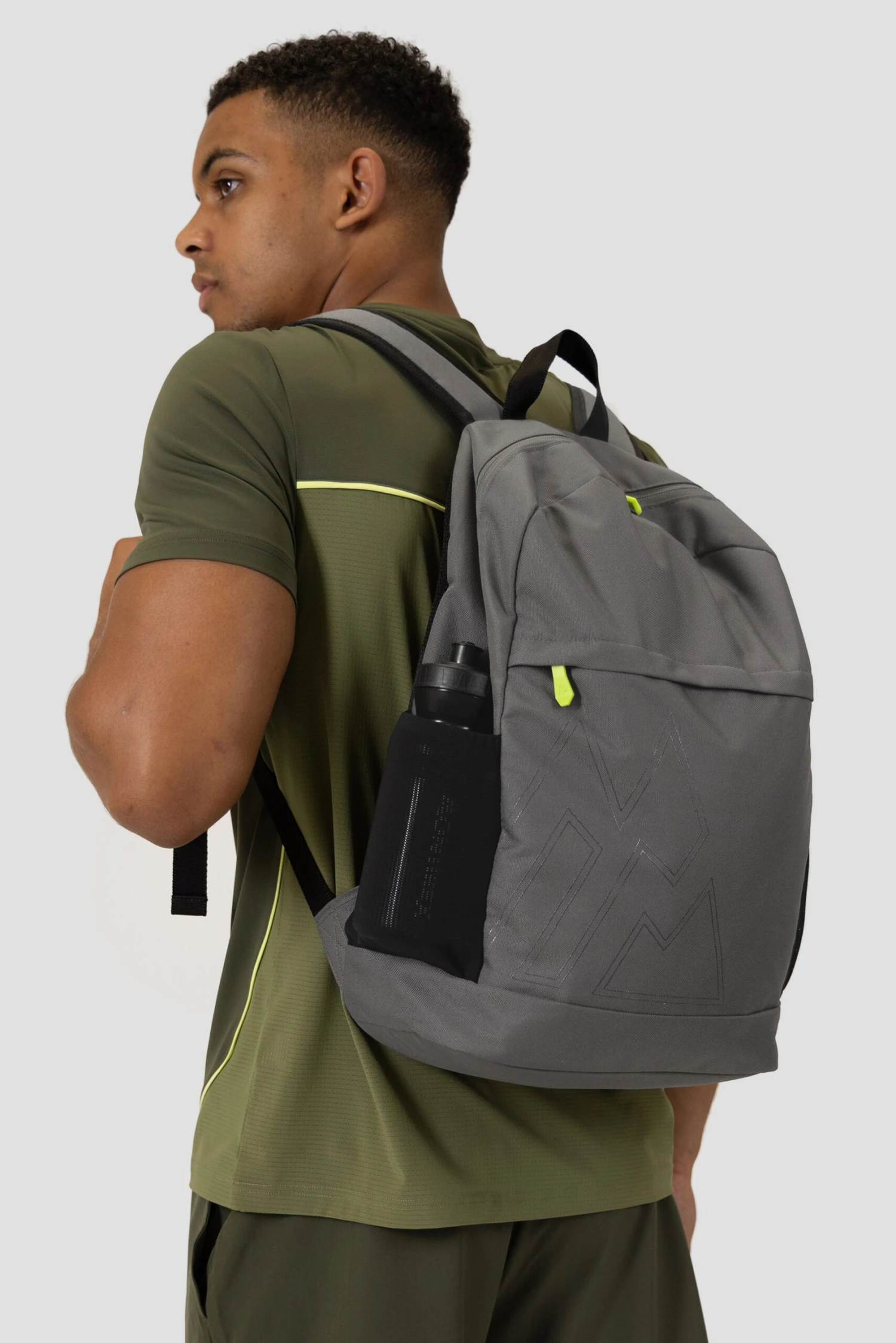 Essential Backpack - Cement Grey/Electric Lime Essential Backpack - Cement Grey/Electric Lime -MONTIREX CLOHTING SALE ESSENTIAL BACKPACK GREY 1 scaled