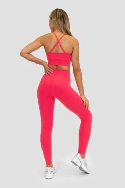 Evolve 2.0 Seamless Legging - Strawberry Soda -MONTIREX CLOHTING SALE EVOLVE 2.0 SEAMLESS LEGGING RASPBERRY full back