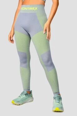 Energy 2.0 Seamless Legging - Cadet Grey/OG Neon