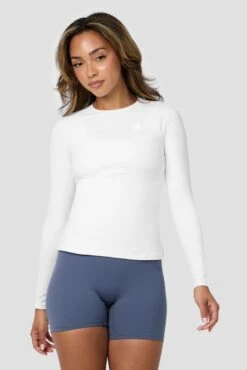 Form Long Sleeve T-Shirt - White