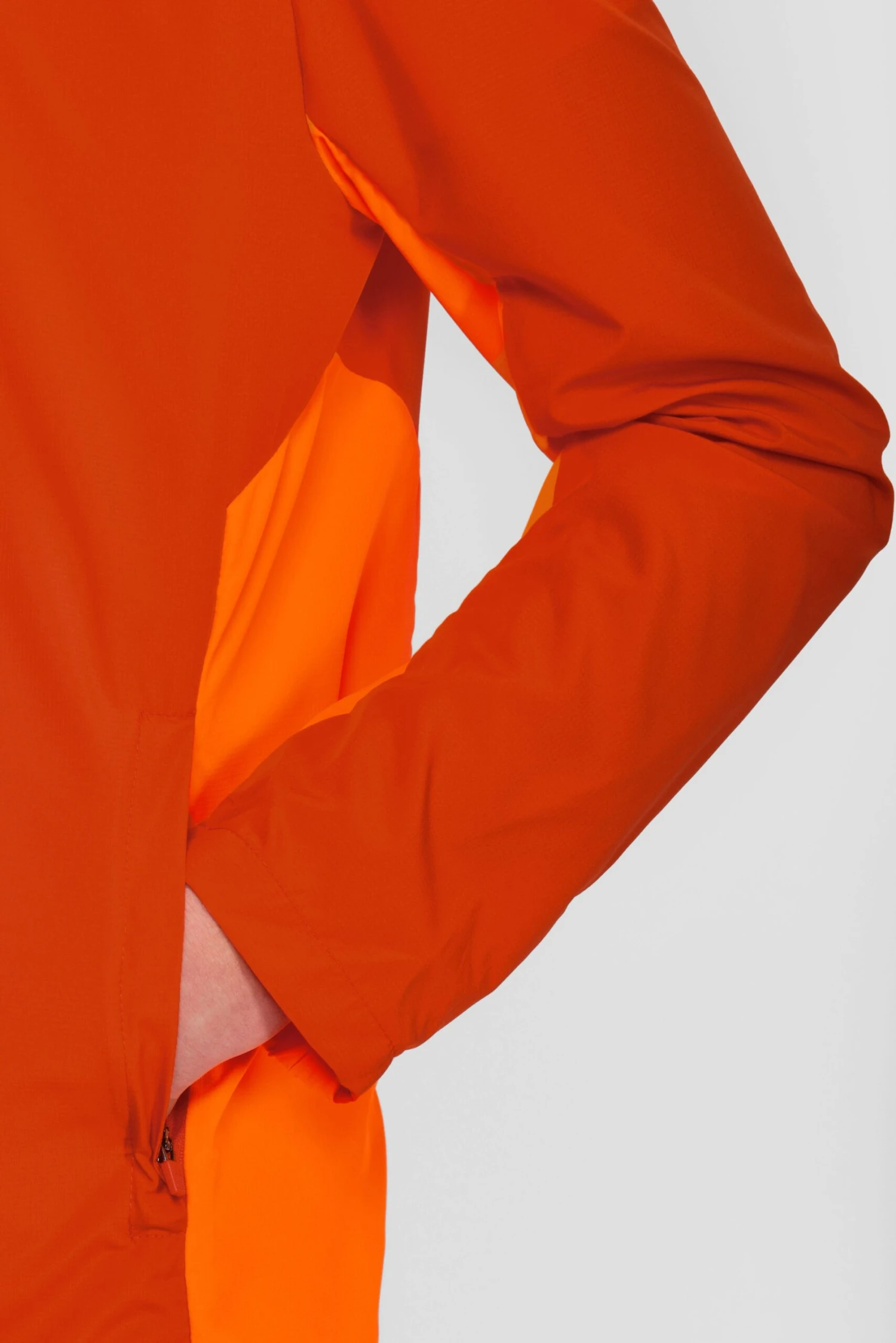 Junior Speed Windbreaker - Cardinal Red/Fiery Orange Junior Speed Windbreaker - Cardinal Red/Fiery Orange -MONTIREX CLOHTING SALE FIERY ORANGE sleeve detail Recovered scaled