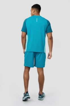 Flex Short - Aisen/Atlantic/Peyto 8 Flex Short - Aisen/Atlantic/Peyto -MONTIREX CLOHTING SALE FLEX SHORT FJORD BLUE FULL BACK