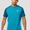 Flex T-Shirt - Aisen/Atlantic/Peyto -MONTIREX CLOHTING SALE FLEX T SHIRT FJORD BLUE CLOSE FRONT 2 80ce6c66 9445 4174 81db 654b70411162