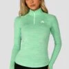 Women's Trail 2.0 1/4 Zip - Green Multi -MONTIREX CLOHTING SALE FLORIDA KEYS ICE GREEN BROOK GREEN TRAIL 2.0 1 4 ZIP front