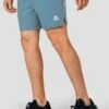 Fly 2.0 Short - Steel Blue -MONTIREX CLOHTING SALE FLY SHORT STEEL BLUE side logo