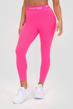 Icon 7/8 Legging - Magenta -MONTIREX CLOHTING SALE ICON 7 8 LEGGING PINK GLO Close Front v2