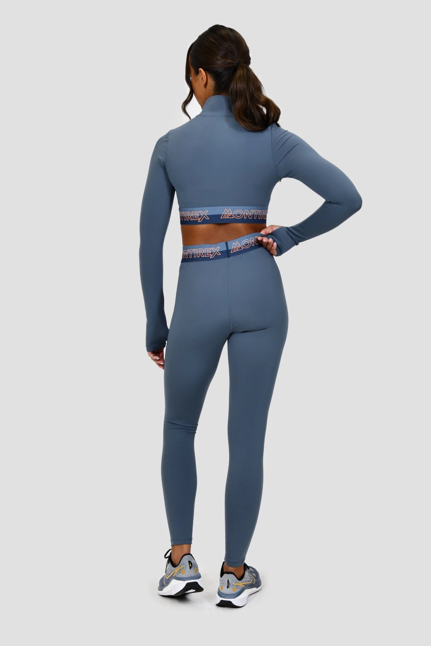 Icon Contrast 1/4 Zip - Greyed Indigo/Province/Agency Icon Contrast 1/4 Zip - Greyed Indigo/Province/Agency -MONTIREX CLOHTING SALE ICON CONTRAST 2.0 1 4 ZIP GREYED INDIGO PROVINCE AGENCY full back scaled