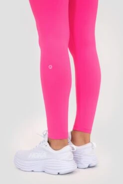 Icon Full Length Legging - Magenta -MONTIREX CLOHTING SALE ICON FULL LENGTH LEGGING PINK GLO Back Logo v2