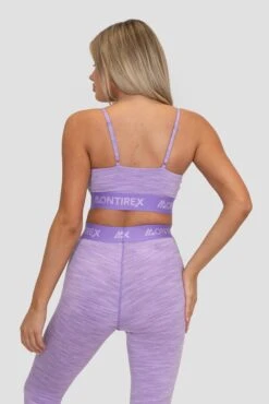 Icon Lite Bra - Lilac Multi -MONTIREX CLOHTING SALE ICONLITEBRA LILACBREEZE ORCHIDBLOOM VIOLA CloseBack v3