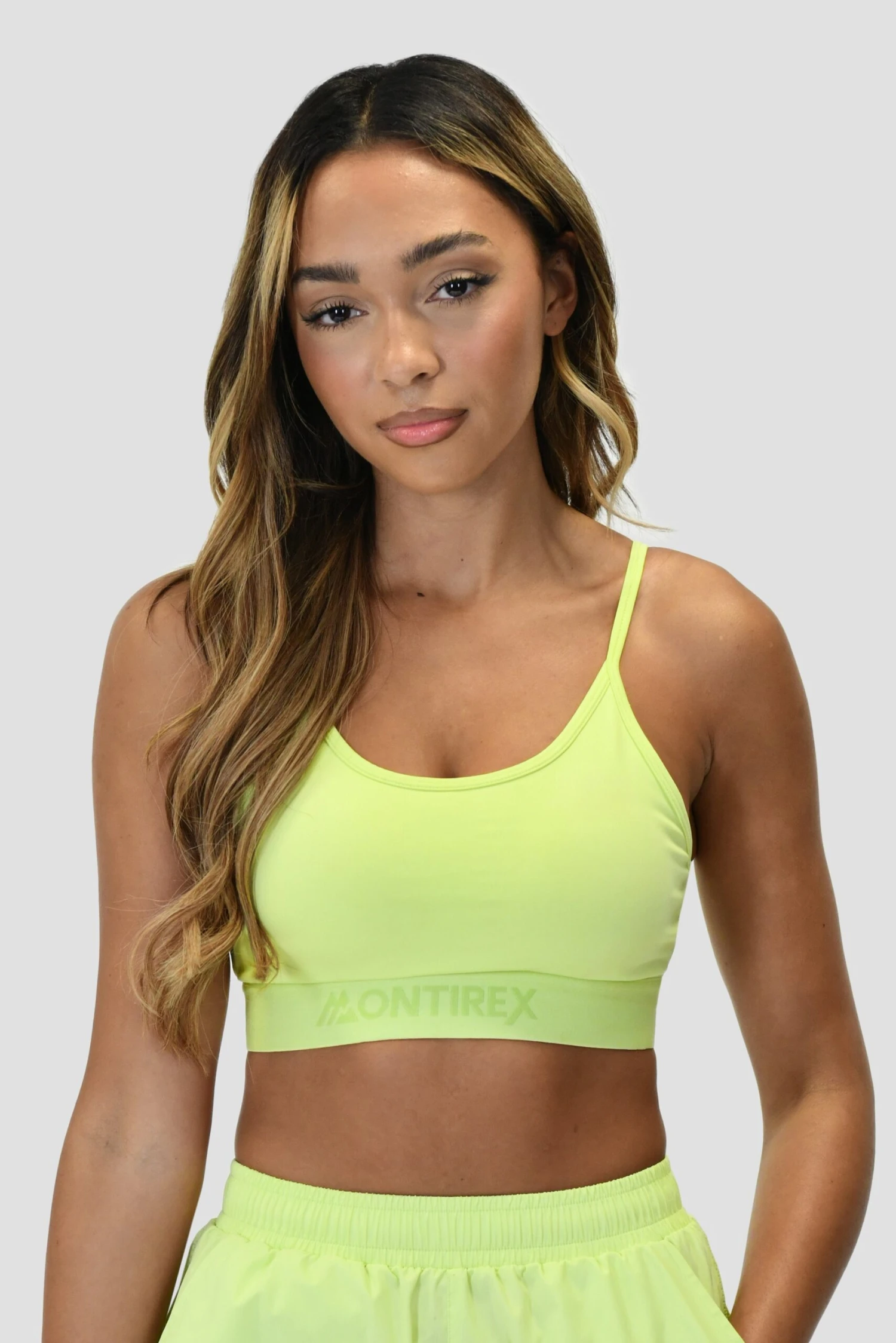 Icon Strappy Bra - Citrus Icon Strappy Bra - Citrus -MONTIREX CLOHTING SALE ICON STRAPPY BRA CITRUS CLOSE FRONT scaled