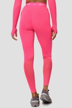 Icon Full Length Legging - Neon Pink -MONTIREX CLOHTING SALE Icon Full Length Legging Neon Pink Close Back copy