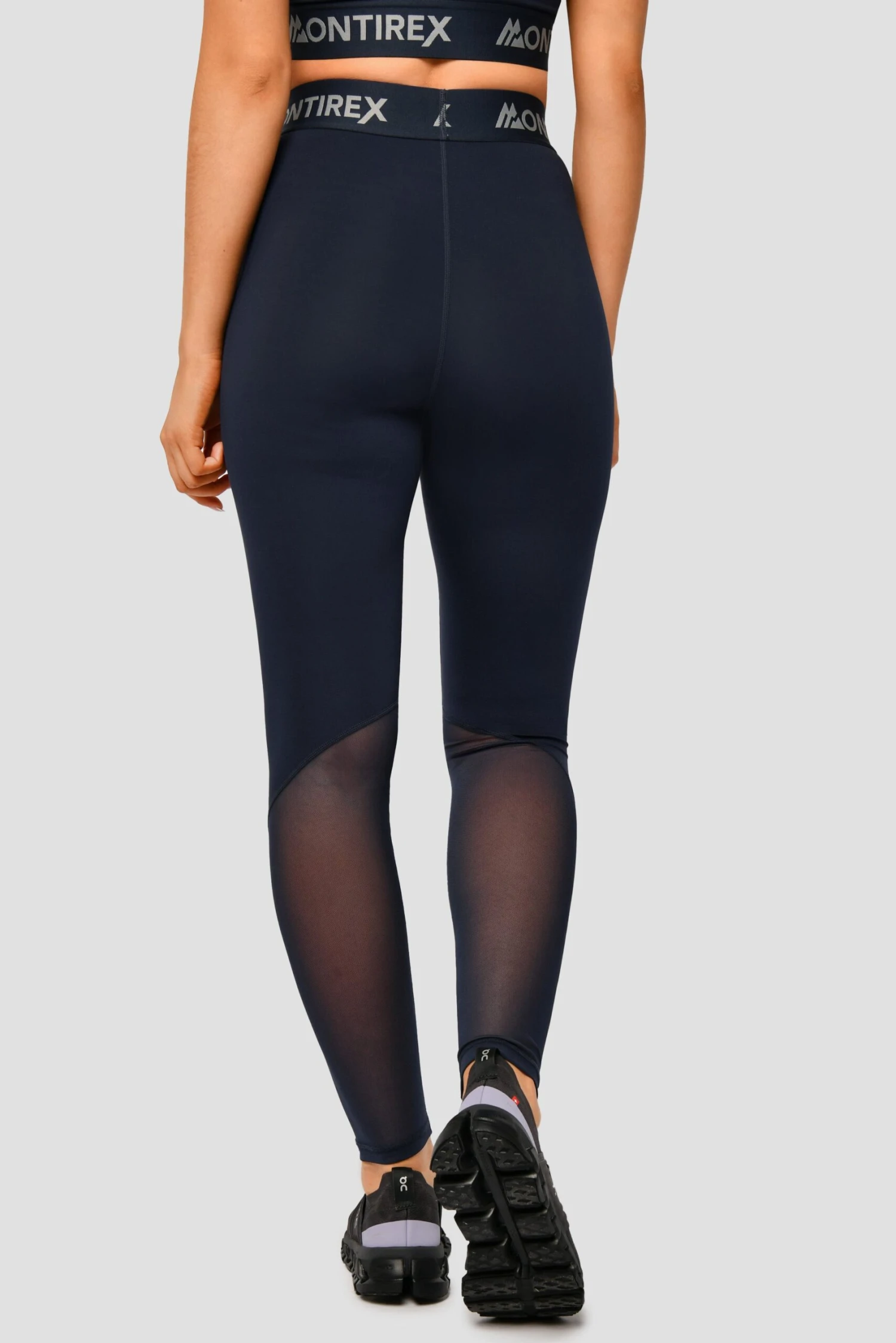 Icon Full Length Legging - Midnight Blue Icon Full Length Legging - Midnight Blue -MONTIREX CLOHTING SALE IconFullLengthLegging MidnightBlue CloseBack scaled