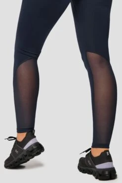 Icon Full Length Legging - Midnight Blue -MONTIREX CLOHTING SALE IconFullLengthLegging MidnightBlue Legdetail
