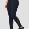 Icon Full Length Legging - Midnight Blue -MONTIREX CLOHTING SALE IconFullLengthLegging MidnightBlue Sidelogo