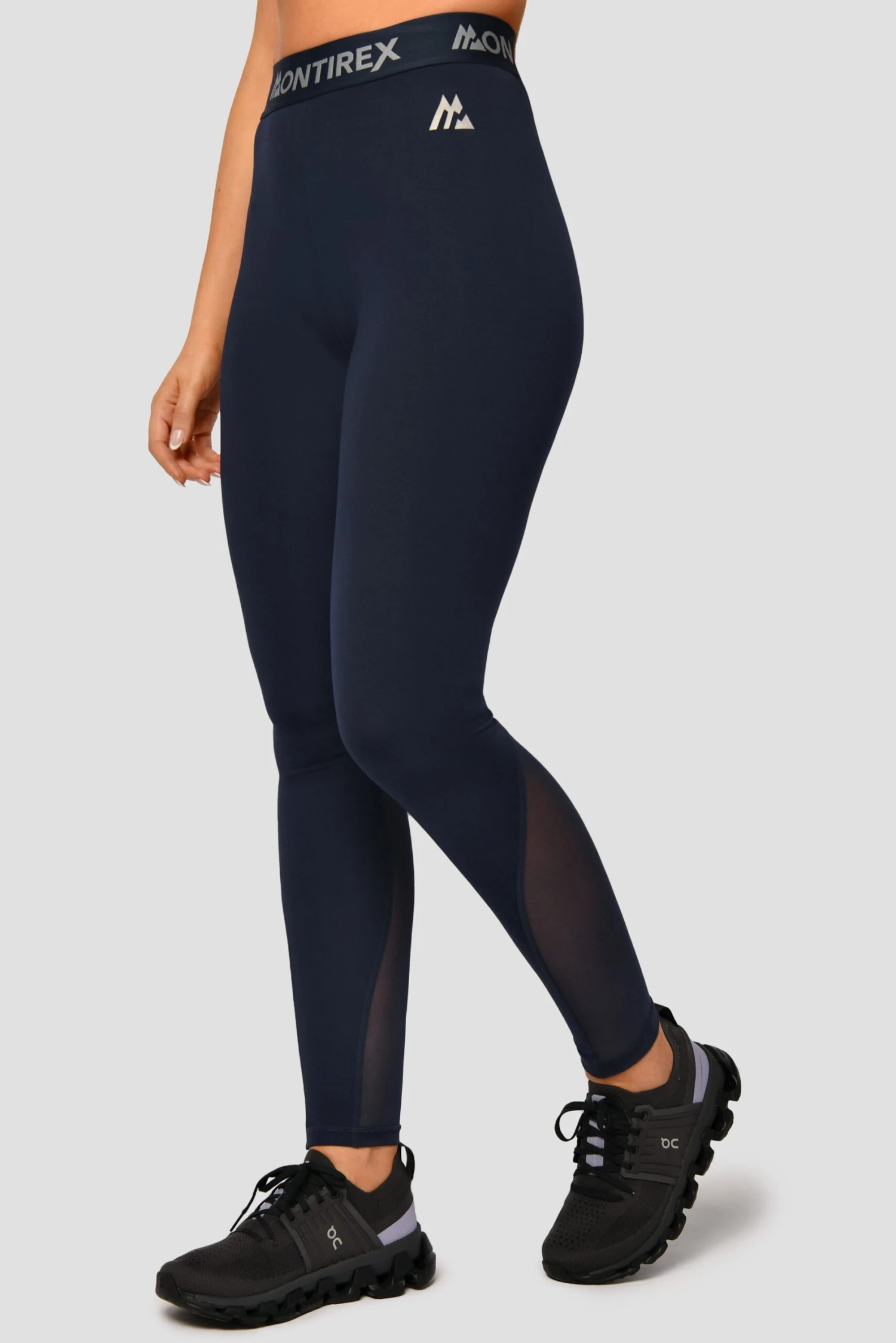 Icon Full Length Legging - Midnight Blue Icon Full Length Legging - Midnight Blue -MONTIREX CLOHTING SALE IconFullLengthLegging MidnightBlue Sidelogo scaled