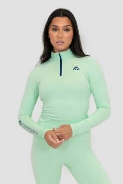 Limit 2.0 1/4 Zip - Sea Foam/Agency