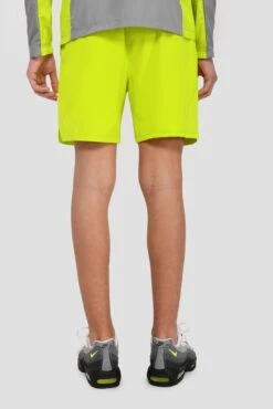 Junior Fly Short - Electric Lime -MONTIREX CLOHTING SALE JN FLY SHORT ELECTRIC LIME back
