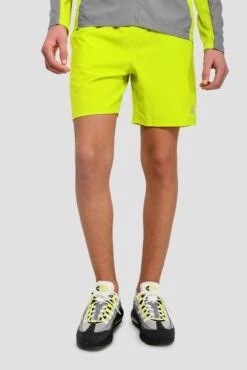 Junior Fly Short - Electric Lime -MONTIREX CLOHTING SALE JN FLY SHORT ELECTRIC LIME front
