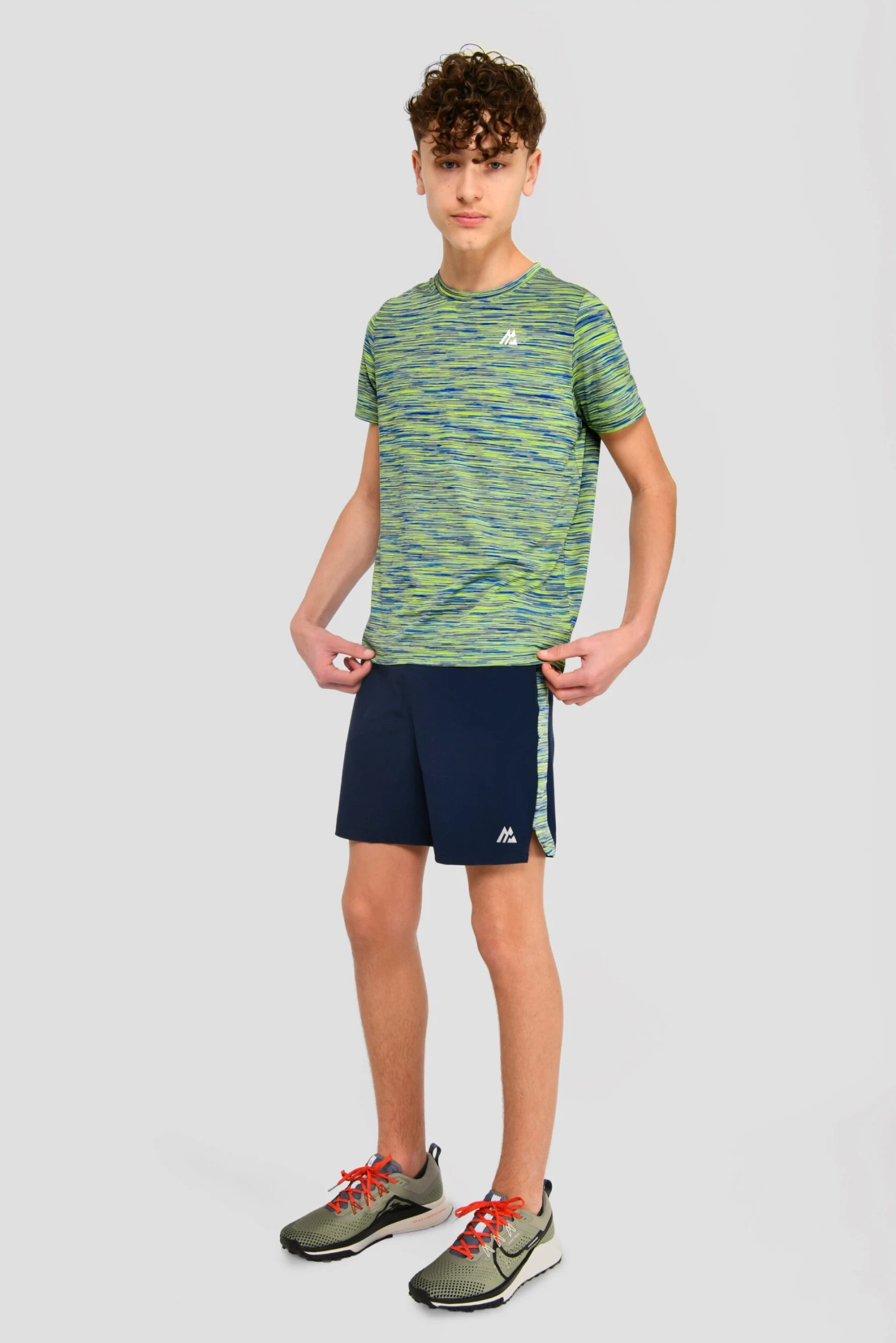 Junior Trail 2.0 T-Shirt - Neon Blue/Lime Junior Trail 2.0 T-Shirt - Neon Blue/Lime -MONTIREX CLOHTING SALE JN TRAIL 2.0 TEE NEON BLUE AZURE BLUE LIME FROST front scaled