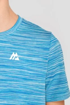 Junior Trail 2.0 T-Shirt - Neon Blue/Sky 6 Junior Trail 2.0 T-Shirt - Neon Blue/Sky -MONTIREX CLOHTING SALE JN TRAIL 2.0 TEE NEON BLUE NEON SKY WHITE logo detail