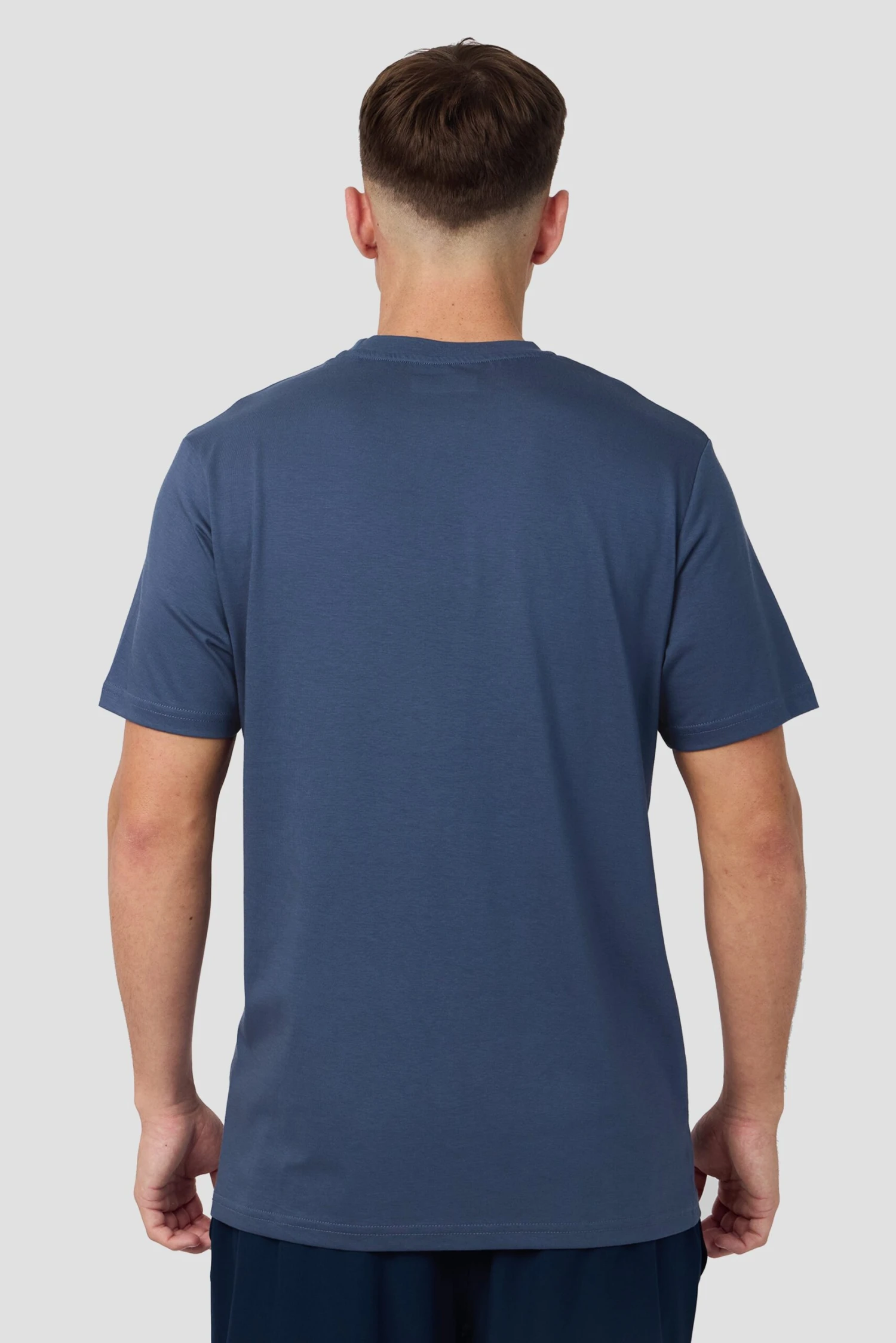 Liverpool Linear T-Shirt - Greyed Indigo Liverpool Linear T-Shirt - Greyed Indigo -MONTIREX CLOHTING SALE LIVERPOOLLINEART SHIRT GREYEDINDIGO CB scaled