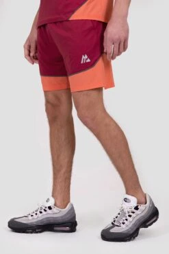 Sierra Short - Spiced Cherry/Coral/Cement Grey