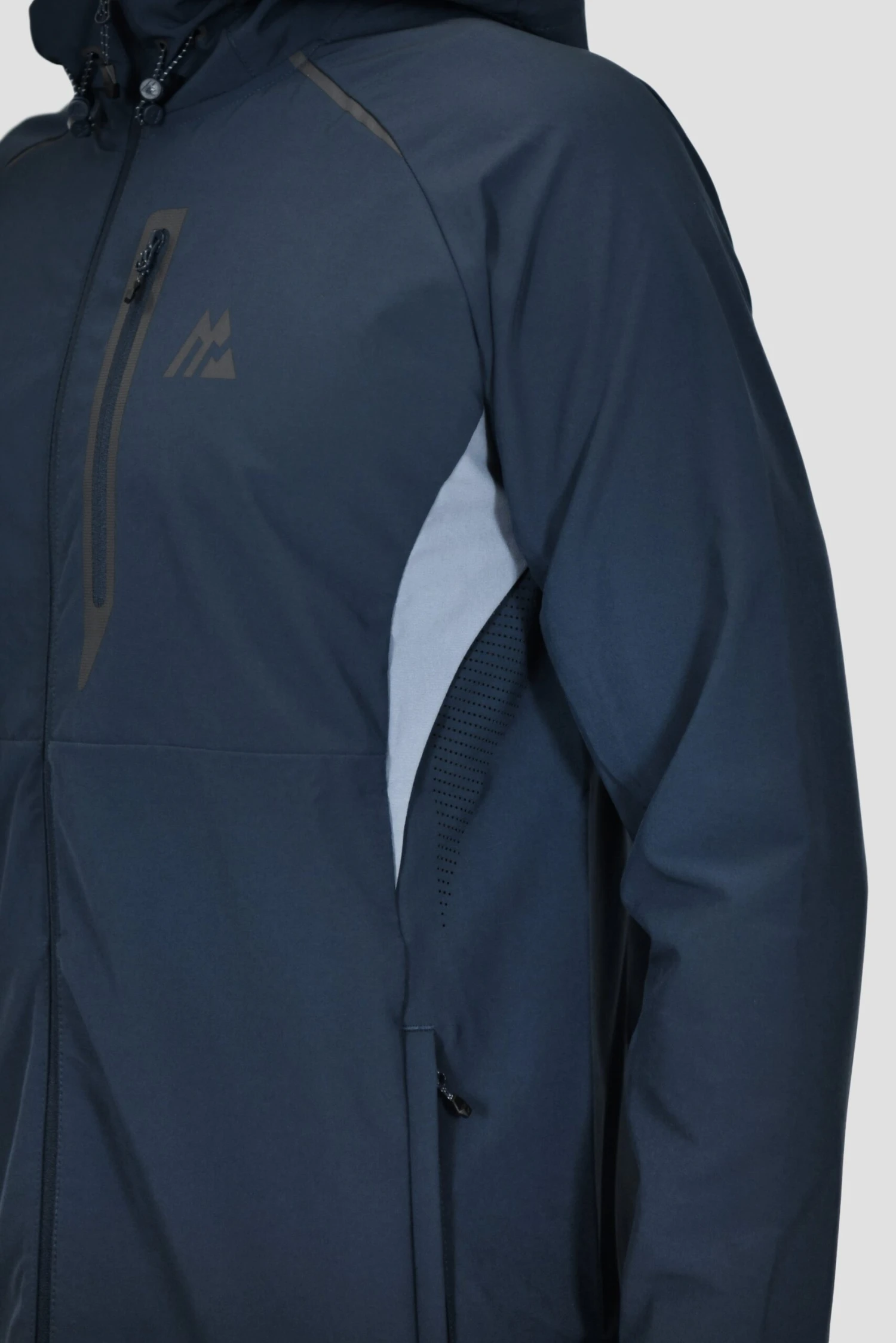 Lumos Jacket - Midnight Blue/Deep Blue Lumos Jacket - Midnight Blue/Deep Blue -MONTIREX CLOHTING SALE LUMOS JACKET MIDNIGHT BLUE DEEP BLUE underarm detail scaled