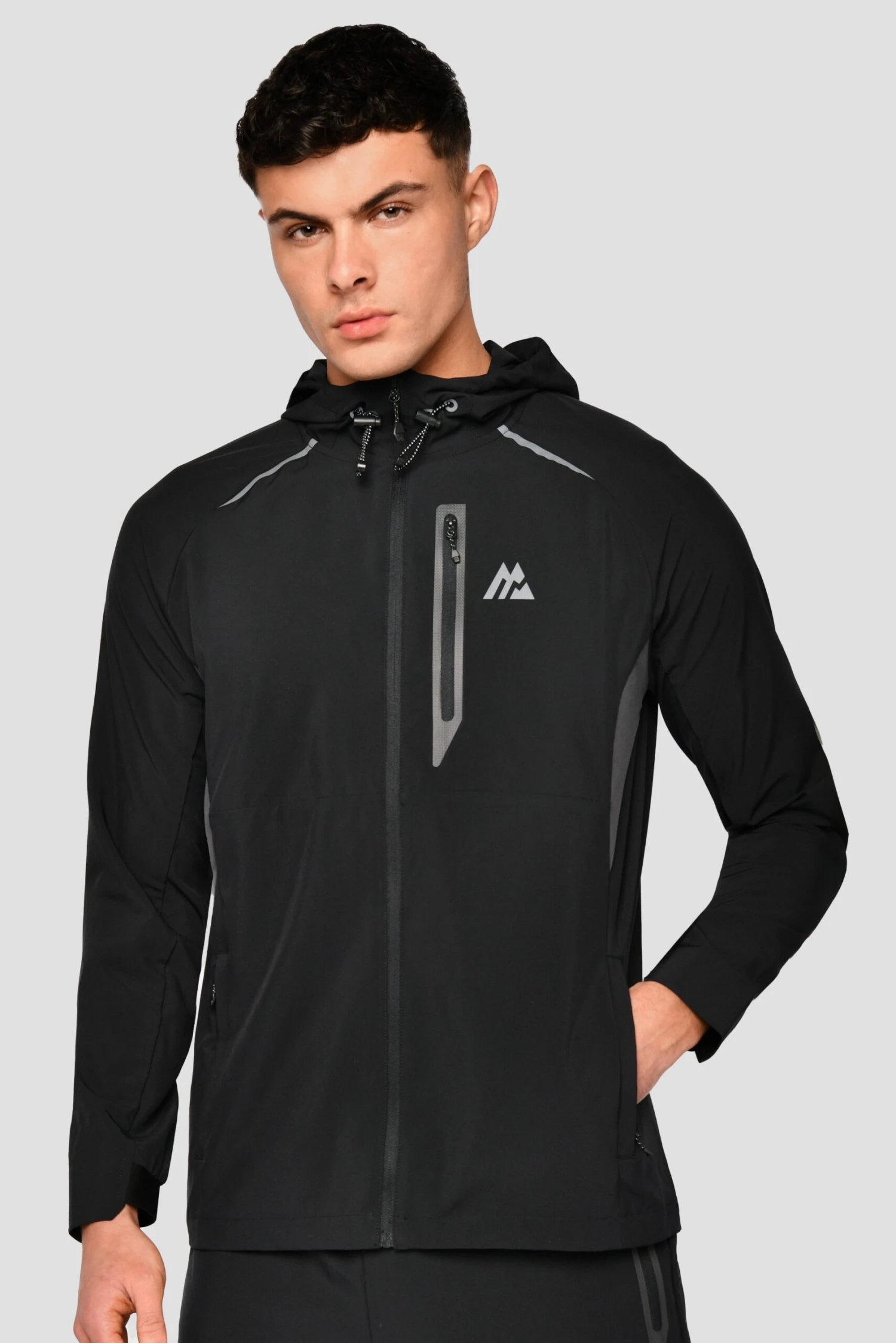 Lumos Jacket - Black Lumos Jacket - Black -MONTIREX CLOHTING SALE Lumos Jacket Black Close front scaled