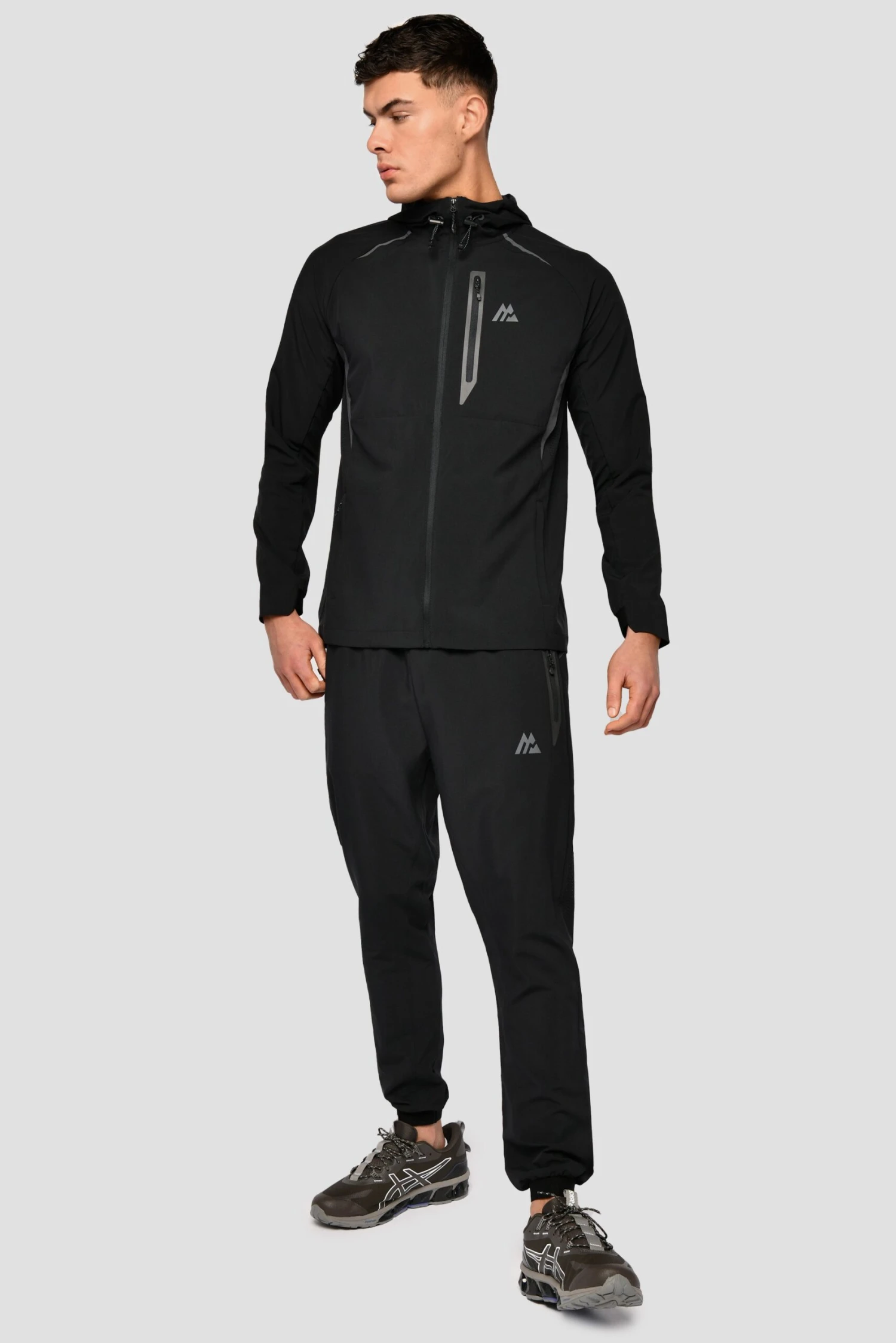 Lumos Woven Pant - Black Lumos Woven Pant - Black -MONTIREX CLOHTING SALE Lumos Pants Black Full front scaled